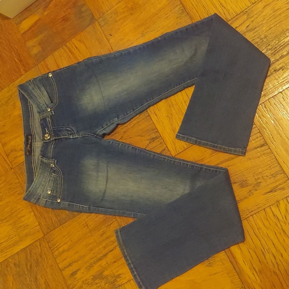 P&P low-rise blue jeans